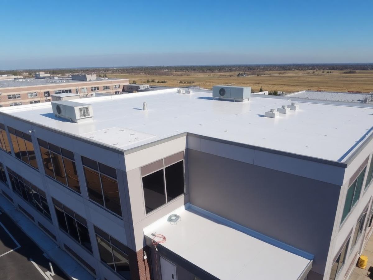Commercial Roofing project by LoveRain Roof Co.