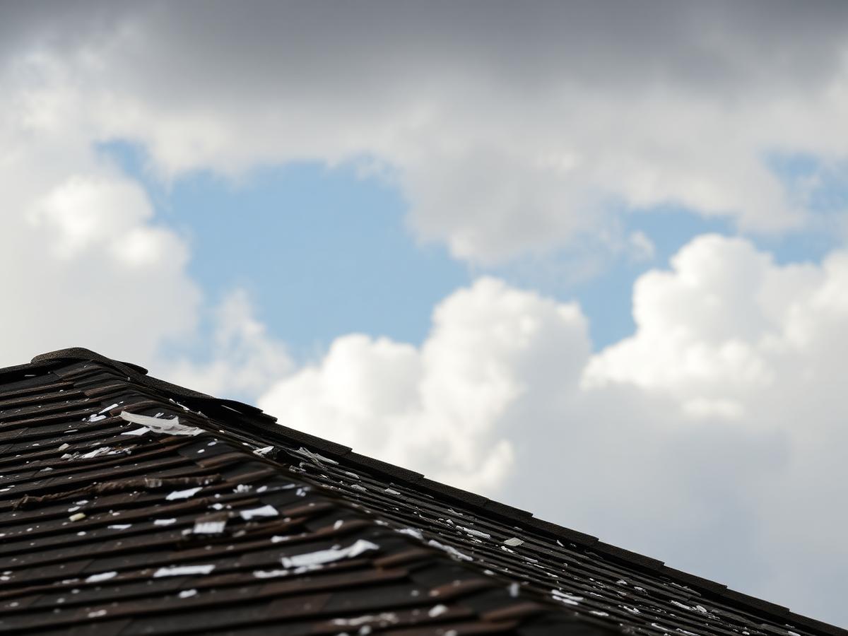 Storm Damage project by LoveRain Roof Co.